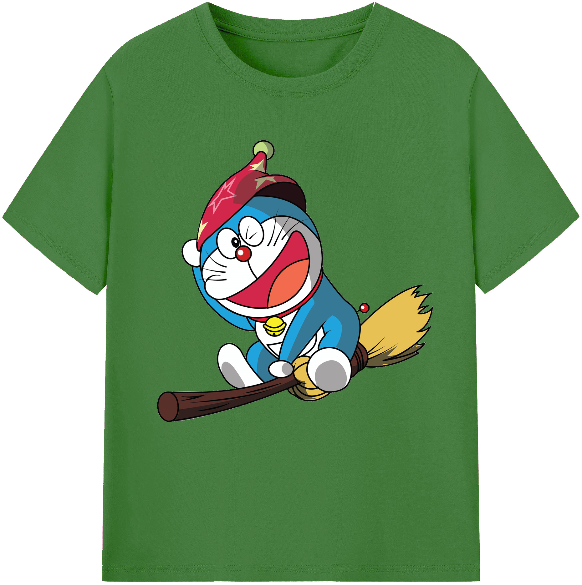 （画像用） ドラえもん Doraemon レディースカジュアルプリントTシャツ（綿100％）